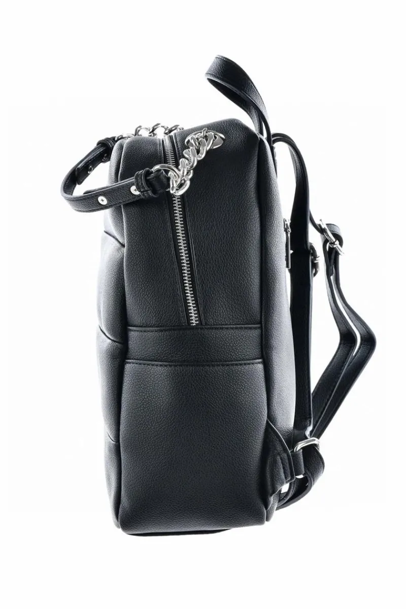 Plecaki>Big Star Shoes Damski Skórzany Plecak Big Star LL574016 Czarny