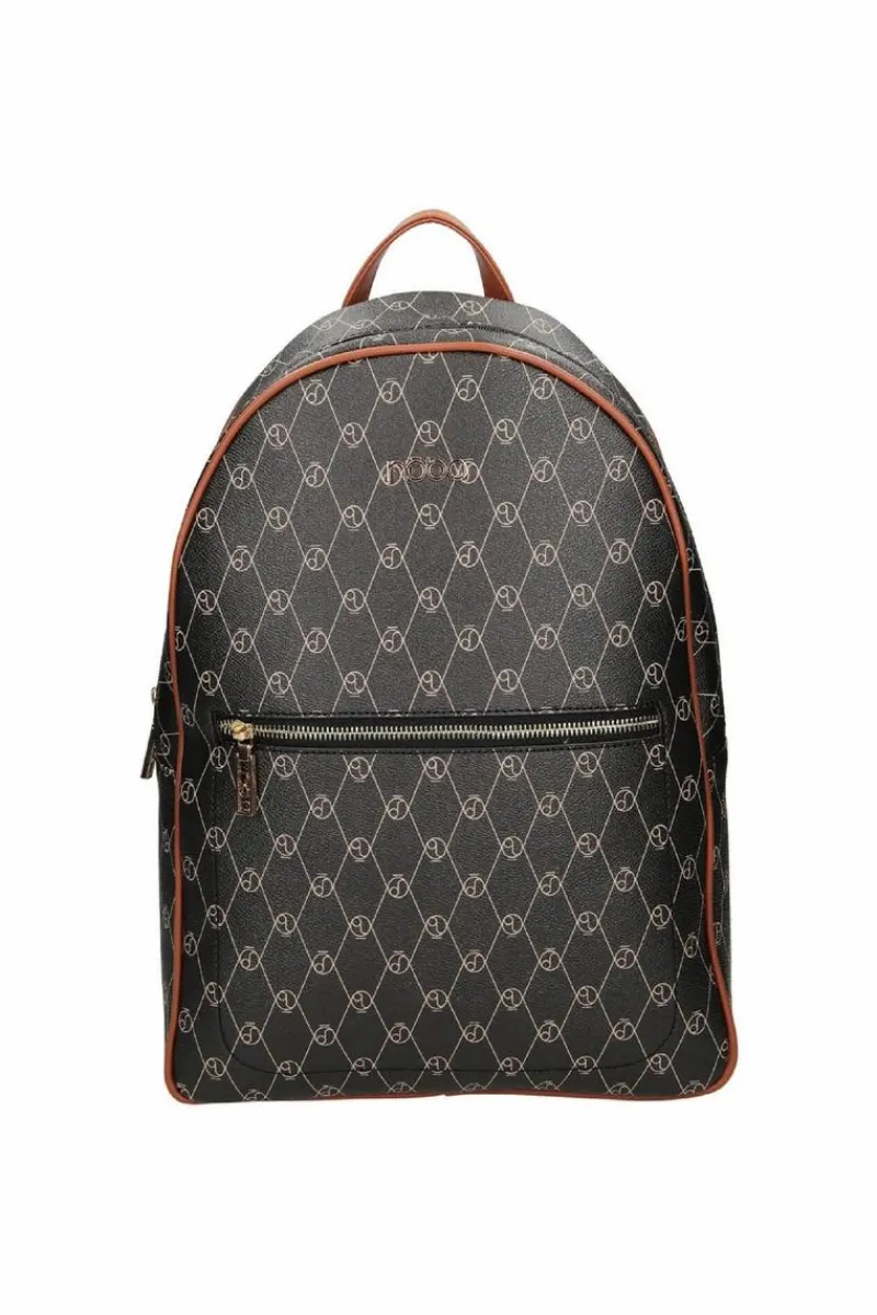 Sale Damski Skórzany Plecak M0440-C020 Czarny Plecaki|Torebki Nobo