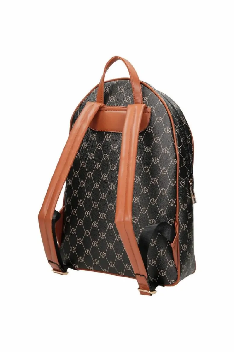 Sale Damski Skórzany Plecak M0440-C020 Czarny Plecaki|Torebki Nobo