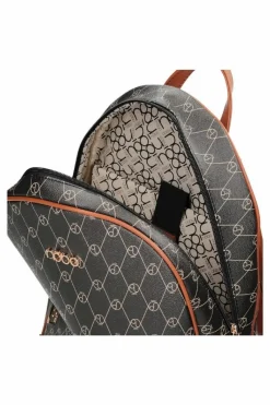 Sale Damski Skórzany Plecak M0440-C020 Czarny Plecaki|Torebki Nobo