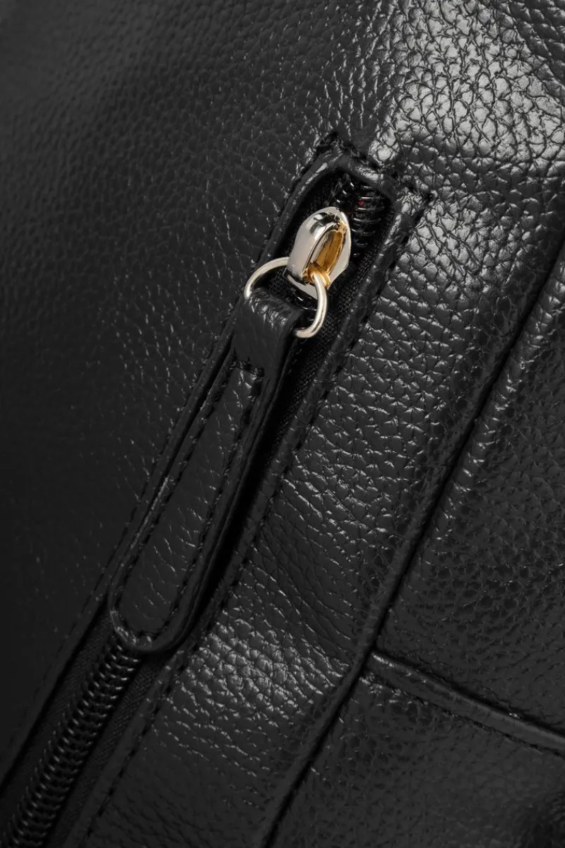 Plecaki|Torebki Nobo>Nobo Damski Skórzany Plecak NBAG-R3082-C020 Czarny