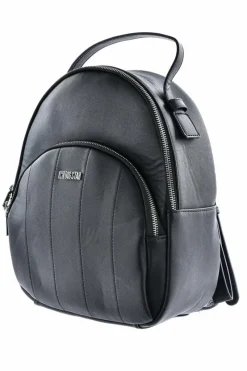 Outlet Damski Skórzany Plecak 2w1 Big Star LL574097 Czarny Plecaki