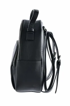 Outlet Damski Skórzany Plecak 2w1 Big Star LL574097 Czarny Plecaki