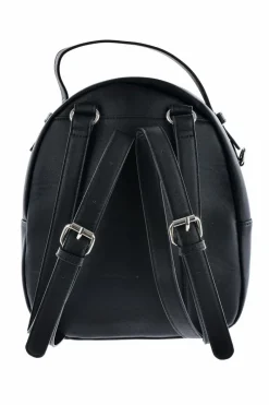 Outlet Damski Skórzany Plecak 2w1 Big Star LL574097 Czarny Plecaki