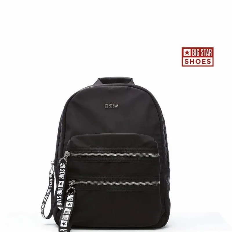 Outlet Big Star Shoes Damski Sportowy Plecak BIG STAR GG574136 Czarny