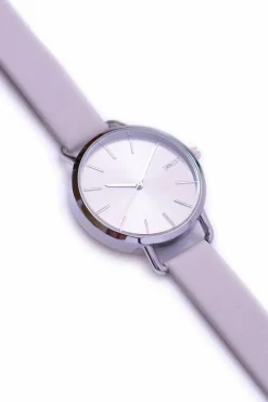 Zegarki>Ernest Damski Szary Zegarek ze Srebrną Kopertą Contero