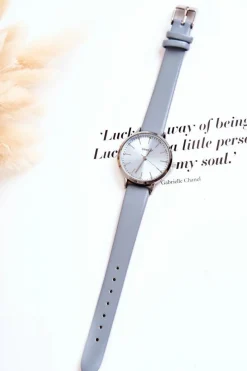 Clearance Damski Zegarek Analogowy Bez Niklu Niebieski Zegarki