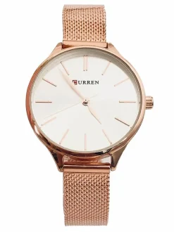 Online Damski Zegarek Curren Wezen Złoty Róż Zegarki