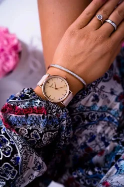 Discount Ernest Damski Zegarek Beżowy Belven