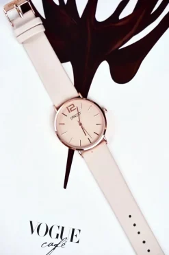 Damski Zegarek Beżowy Sandmill Zegarki