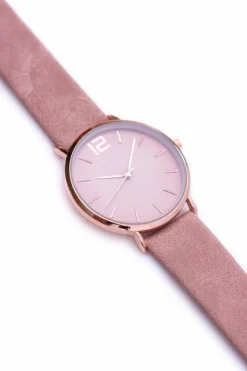 Hot Damski Zegarek Claire Brązowy Złota Koperta Zegarki