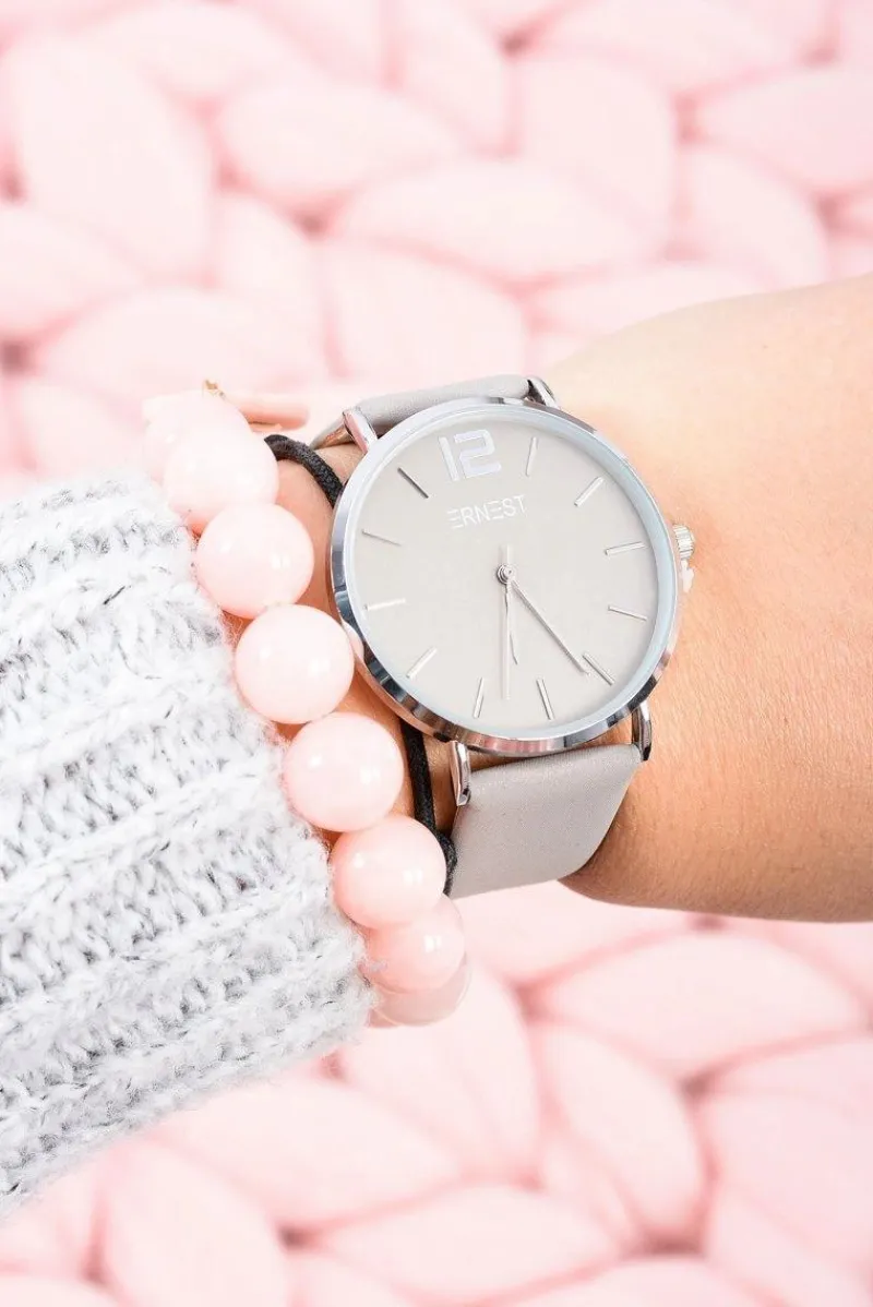 Best Damski Zegarek Claire Szary Zegarki