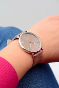 Zegarki>Ernest Damski Zegarek Claire Brązowy