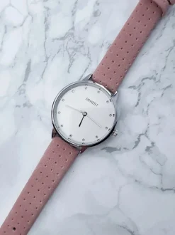 Hot Damski Zegarek Ethienne Pudrowy Róż Zegarki