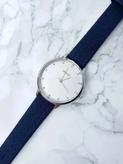 Clearance Damski Zegarek Ethienne Granatowy Zegarki