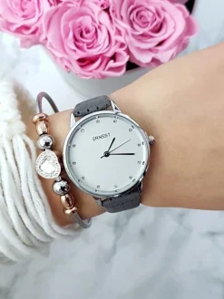 Zegarki>Ernest Damski Zegarek Ethienne Szary