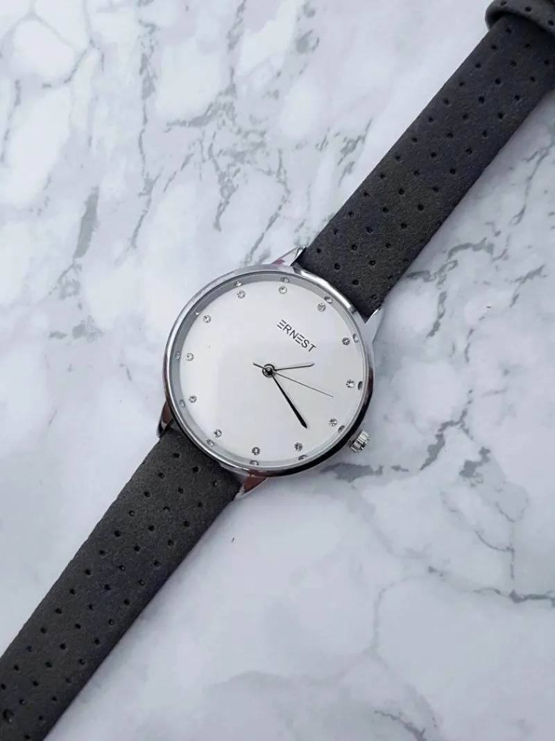 Zegarki>Ernest Damski Zegarek Ethienne Szary