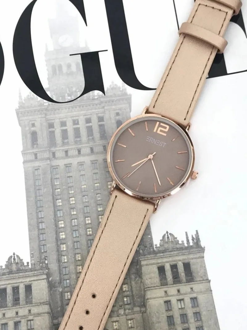 Zegarki>Ernest Damski Zegarek Fabien Złoty