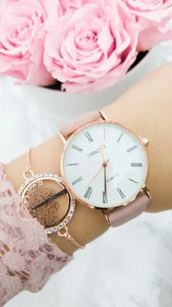 Clearance Damski Zegarek Feel Różowy Zegarki