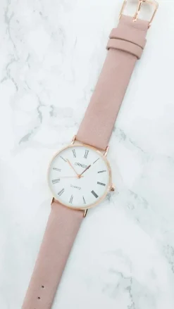 Clearance Damski Zegarek Feel Różowy Zegarki