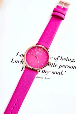 Online Ernest Damski Zegarek Fuksja Sandmill