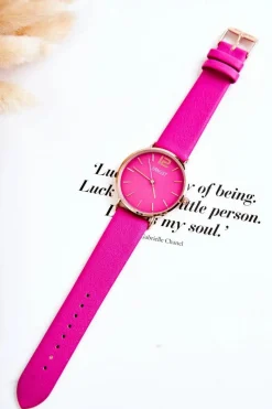 Online Ernest Damski Zegarek Fuksja Sandmill