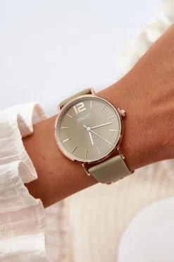 Ernest Damski Zegarek Jasnozielony Sandmill