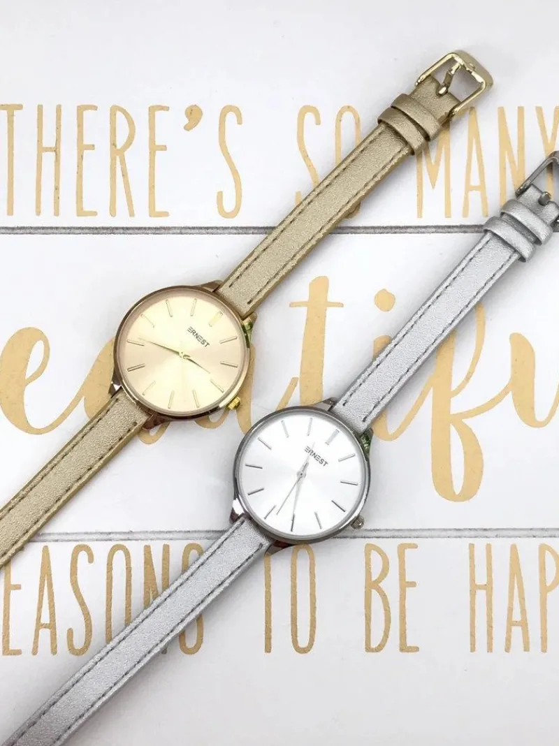 Hot Damski Zegarek Jules Złoty Zegarki