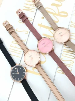 Zegarki>Ernest Damski Zegarek Jules Ciemny Róż