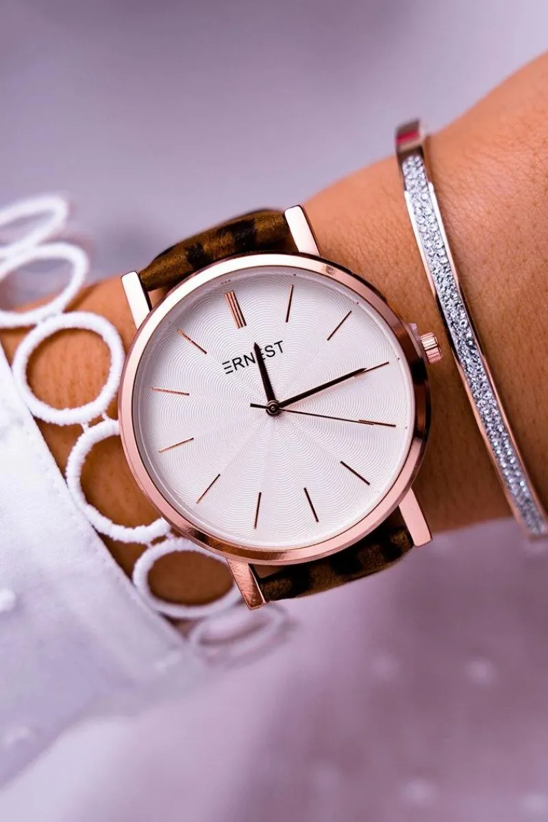 Sale Ernest Damski Zegarek Leopard Cedis