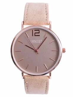 Ernest Damski Zegarek Manon Zamszowy Beżowy