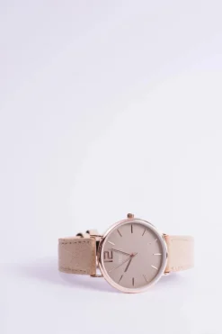 Ernest Damski Zegarek Manon Zamszowy Beżowy