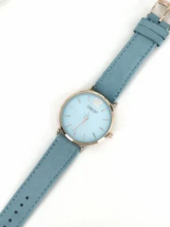 Sale Ernest Damski Zegarek Manon Zamszowy Błękitny