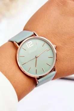 Online Damski Zegarek Miętowy Sandmill Zegarki