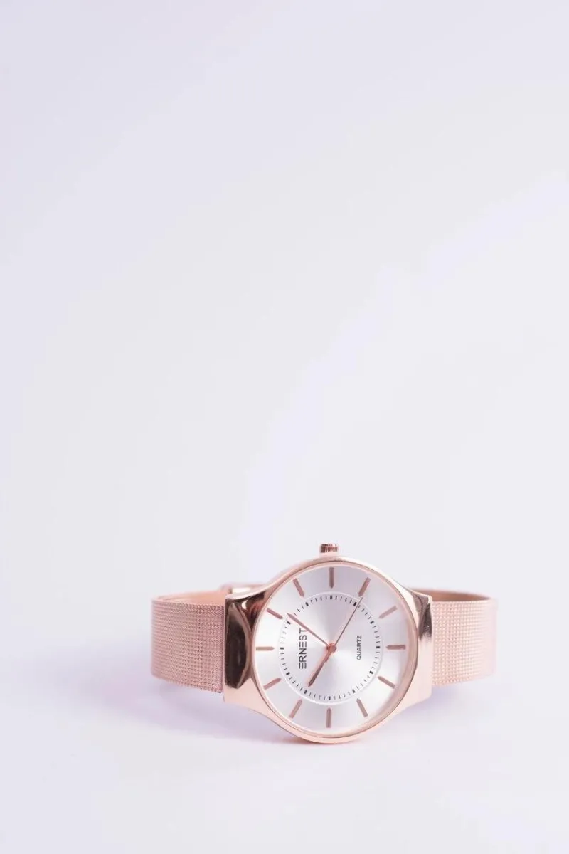 Damski Zegarek Orion Różowe Złoto Zegarki