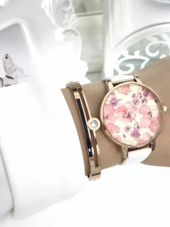 Hot Ernest Damski Zegarek Puppis Biały 38mm