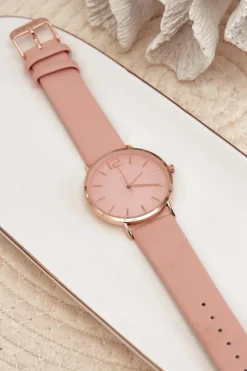 Online Damski Zegarek Różowy Sandmill Zegarki