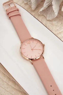 Online Damski Zegarek Różowy Sandmill Zegarki