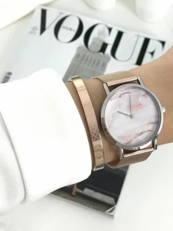 Damski Zegarek Sophie Złoty Zegarki