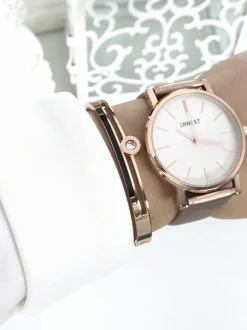 Damski Zegarek Vega Złoty Zegarki