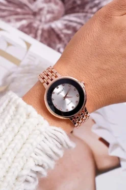 Hot Damski Zegarek Złoty Róż Beauty Zegarki