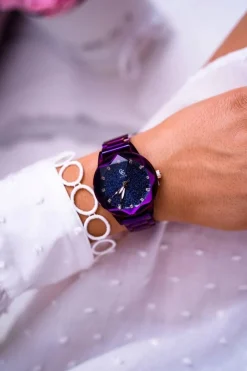 Damski Zegarek Fioletowy Avalan Zegarki