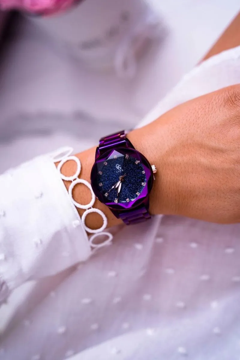 Damski Zegarek Fioletowy Avalan Zegarki