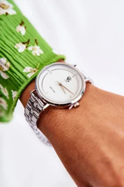 Sale Damski Zegarek Srebrny Zegarki