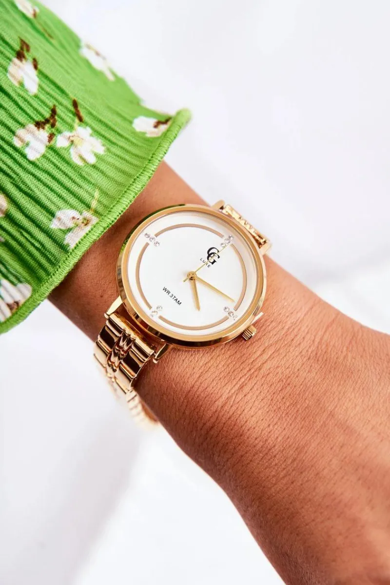 New GG Luxe Damski Zegarek Złoty