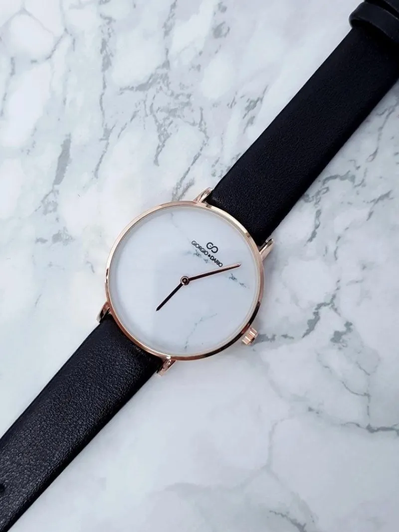 Sale Damski Zegarek Giorgio & Dario Murato Czarny Zegarki