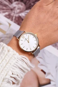 Zegarki>Giorgio&Dario Damski Zegarek Giorgio & Dario Na Magnes Srebrny Verin