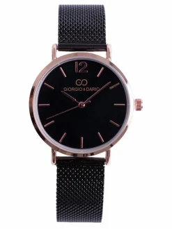 Online Damski Zegarek Giorgio & Dario Libre Czarny Zegarki