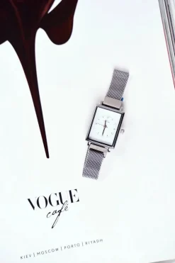 Zegarki>Giorgio&Dario Damski Zegarek Giorgio & Dario Na Magnes Srebrny Quadro