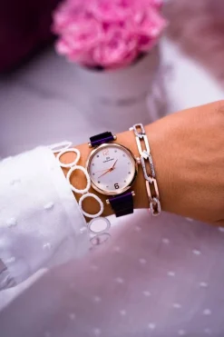 Zegarki></noscript>Giorgio&Dario Damski Zegarek Giorgio & Dario Fioletowy Sinara